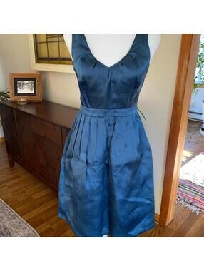 J. Crew Lydia Silk Organza Dress